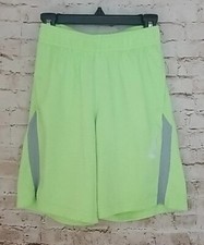 Nike DriFit Boys Sz Small Basketball Shorts Neon Green Mesh Pockets Drawstring