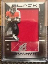JAELEN DARDEN 2021 PANINI BLACK TAMPA ROOKIE DUAL AUTOGRAPH AUTO JERSEY RPA /99!