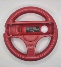 Hori Mario Red Nintendo Wii U Mario Kart 8 Steering Wheel