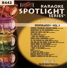 SOUND CHOICE SPOTLIGHT - COUNTRY - SC8442 - DESPERADOS VOL 3 - RARE 