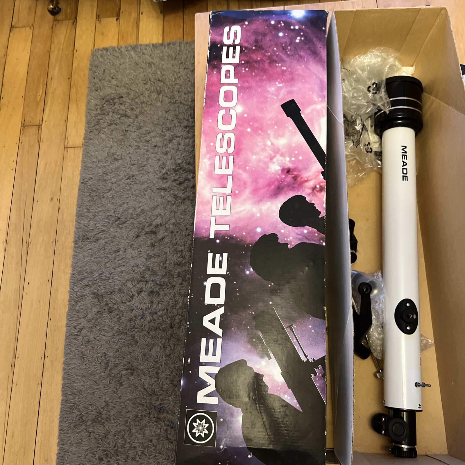 Vintage Meade Telestar 60AZD Telescope Tripod. D=60 mm, F = 700 mm eBay