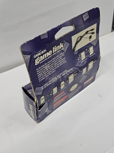 Nintendo Game Boy Color OEM Link Transfer Cable CGB-003 Adapter DMG-14 with Box - Picture 13 of 16