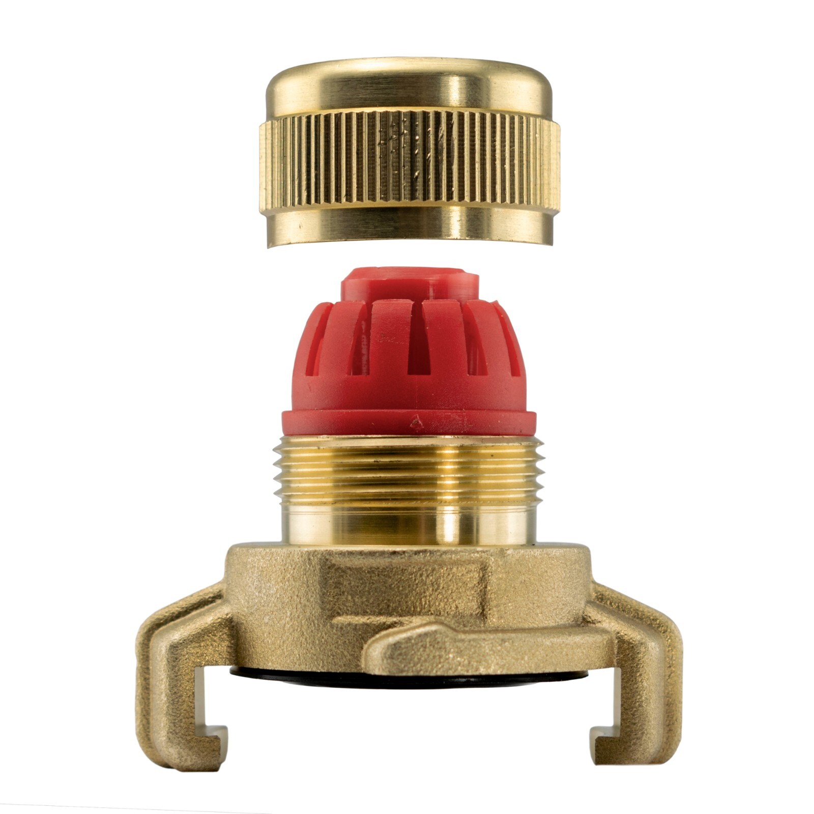 Brass GEKA Type Quick Connect Adapter Claw Fitting Hose Pipe Splitters
