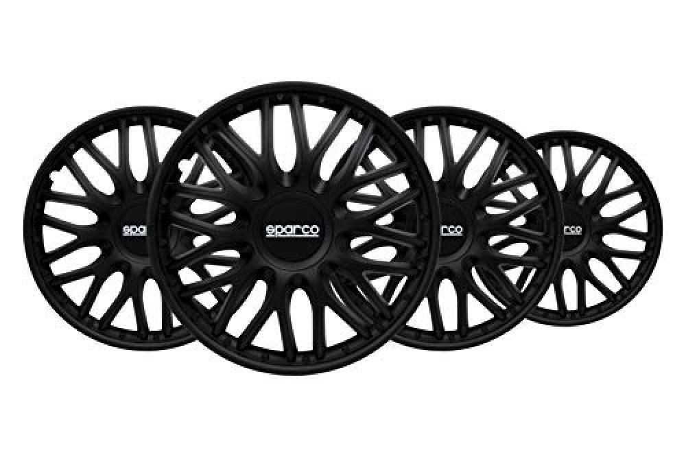(TG. 14") Sparco - Copricerchi Roma 14 Pulgadas Nero - NUOVO