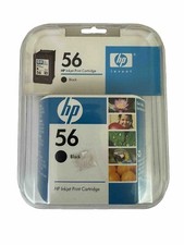 Genuine HP 56 Black Cartridge DeskJet 450 5150 5550 Photosmart 7150 Exp Apr 2009
