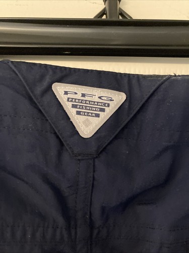 Columbia Donna Taglia 14 PFG OmniShade Blu Navy Leggero - Foto 6 di 9