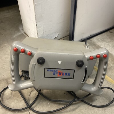 Virtual Pilot Pro Yoke Flight Simulator PC Controller  No Peddles See Pics As Is