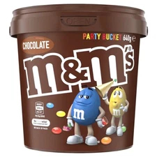 M&M's Milk Chocolate Jar Pantry Size Kids Sweet Snack Mars Wrigley Halal 640g