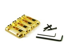 NEW - Ultra Deluxe 4-String Bass Bridge, BBDLX G - GOLD