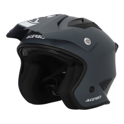 ACERBIS Jet Air 22.06 Matte Grey Jet Helmet