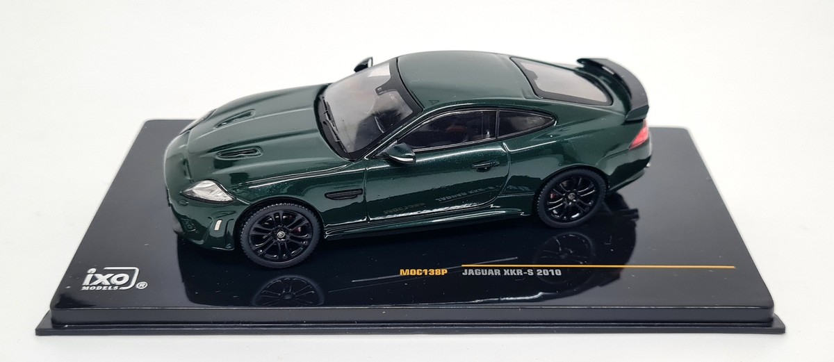 IXOシリーズ Ixo 1/43 Jaguar XKR-S 2010 Racing Green Black Wheels Diecast