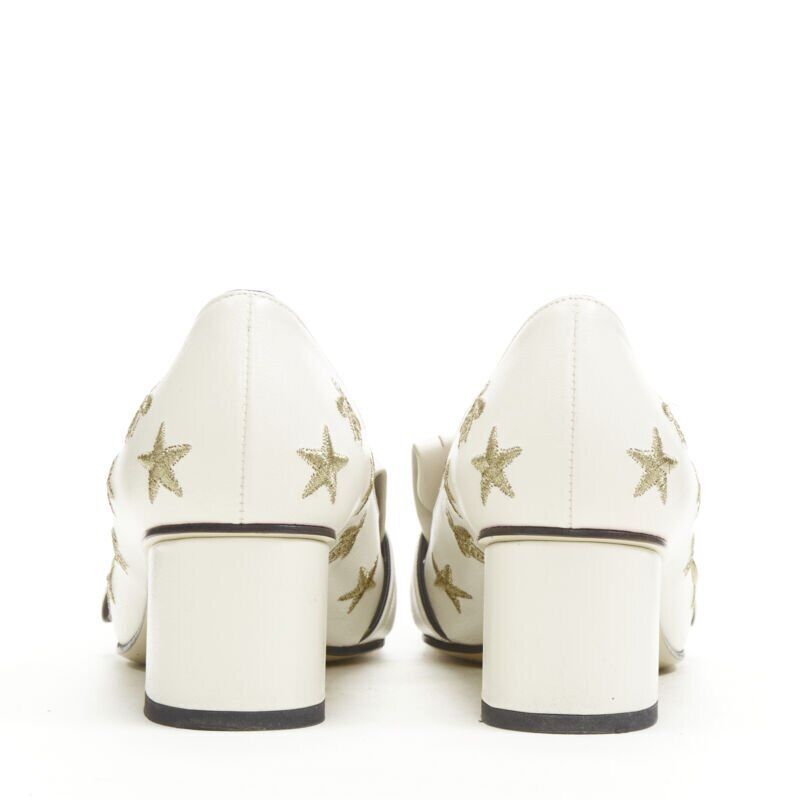 GUCCI Marmont Bee Star white gold embroidery fringe block GUCCI Marmont Bee Star white gold embroidery fringe block