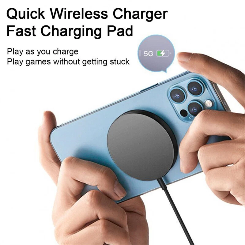 LOTE de almohadillas de cargador inalámbrico rápido magnético de 15 W para SamsungS24 Ultra iPhone 16 14 Pro Foto 2 de 4