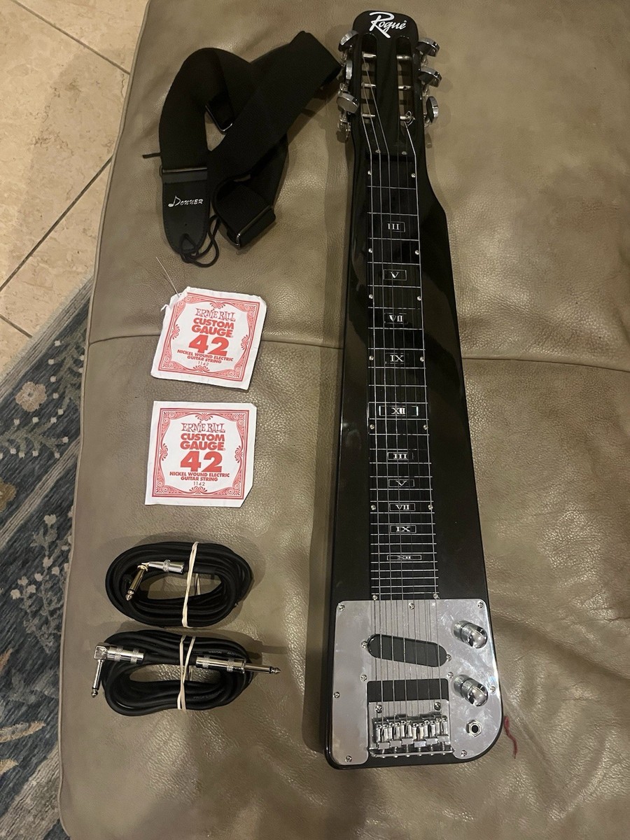 Rogue RLS-1 Lap Steel Guitar Black With Extras | eBay