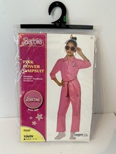Barbie Halloween Costume Pink Power Jumpsuit Youth L 14-16 New in Package