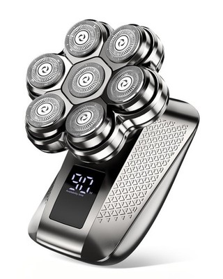 TEPOTZ Electric Head Shavers for Bald Men, 7D Detachable Head Shaver, 5-in-1 ...