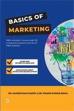 Basics of Marketing For MBA semester 1, Course code 105 Compulsory Generic Core