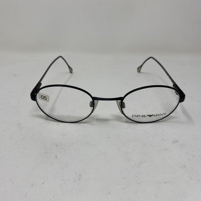 EMPORIO ARMANI ITALY EYEWEAR 234 706 44-20-135 BLACK EYEGLASSES FRAME 184