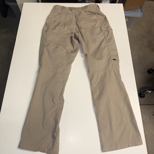 5.11 Tactical Series Pants Mens 28x30 Khaki Beige Cargo Style Tan - Picture 3 of 6