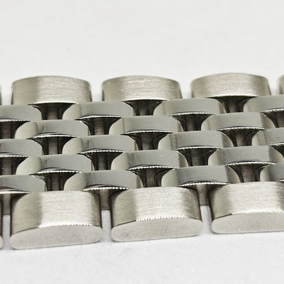 Beads Of Rice 18mm-24mm Gerades Ende Metall Armband Edelstahl Uhrenarmband