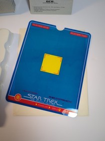 Vectrex Star Trek Game With Box Manual & Overlay COMPLETE TESTED