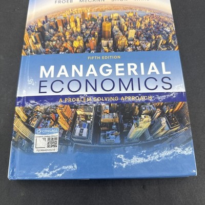 Managerial Economics 5th Edition Paperback Cengage Learning