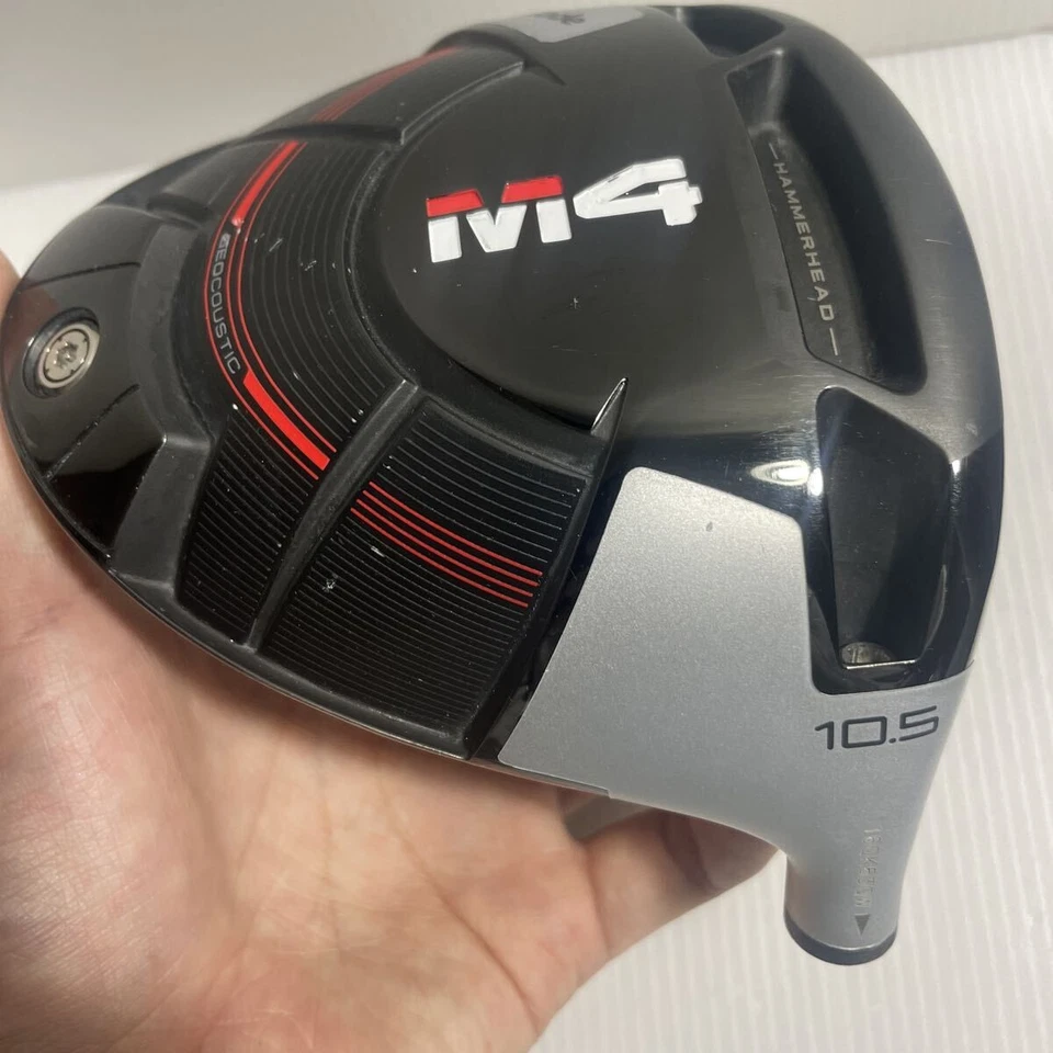 TaylorMade M4 Driver Head Only 10.5 Degree Right-Handed Used #81 - Image 4 of 4