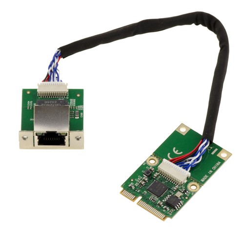 Carte Mini PCI Express MiniPCIE RJ45 LAN 2.5 GIGABIT ETHERNET Intel I226 SRKTV - 第 1/4 張圖片