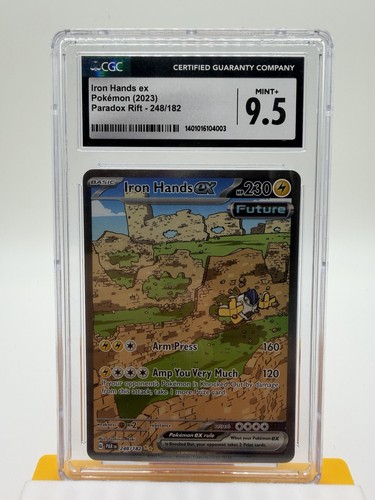 Iron Hands ex graded CGC 9.5 for sale on eBay