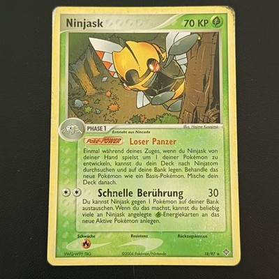Ninjask | 18/97 | EX Drache | Pokemon Karte Deutsch
