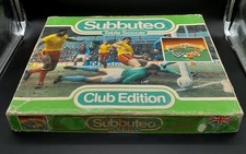 VINTAGE 80'S SUBBUTEO TABLE SOCCER  CLUB EDITION IN BOX!100% COMPLETO !OTTIMO!