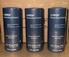 SKINBETTER Science Sunbetter TONE SMART SPF75 Sunscreen 15 ML EXP11/26 3-PACK 