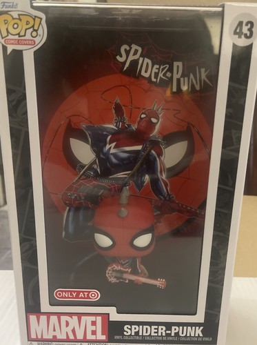 Spider-Punk con guitarra #43 Funko POP! Cubierta de cómic exclusiva de Target - Imagen 1 de 2