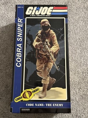 Sideshow G.I.Joe, Cobra Sniper Desert Specalist Codename: The Enemy AF SSC 526