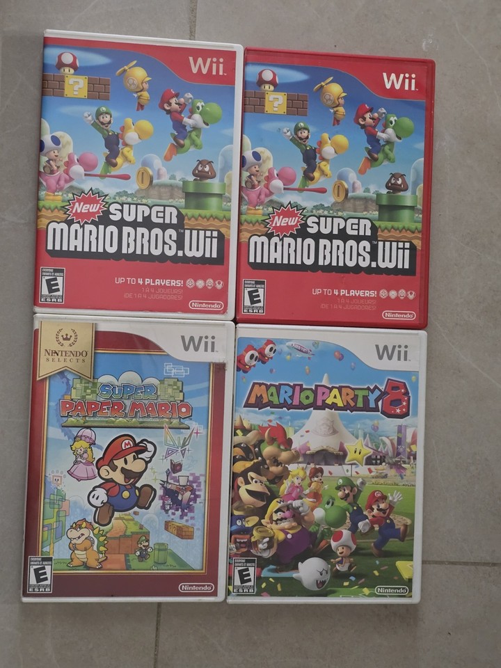 - codepointat method in java example 1: java... Nintendo Wii Mario Games Lot of 4 Super Mario Bros Paper Mario Party 8 ...