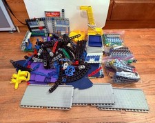 Lot ROKENBOK System Building Toys Conveyer Belt Plates Rok Works Sign Untested