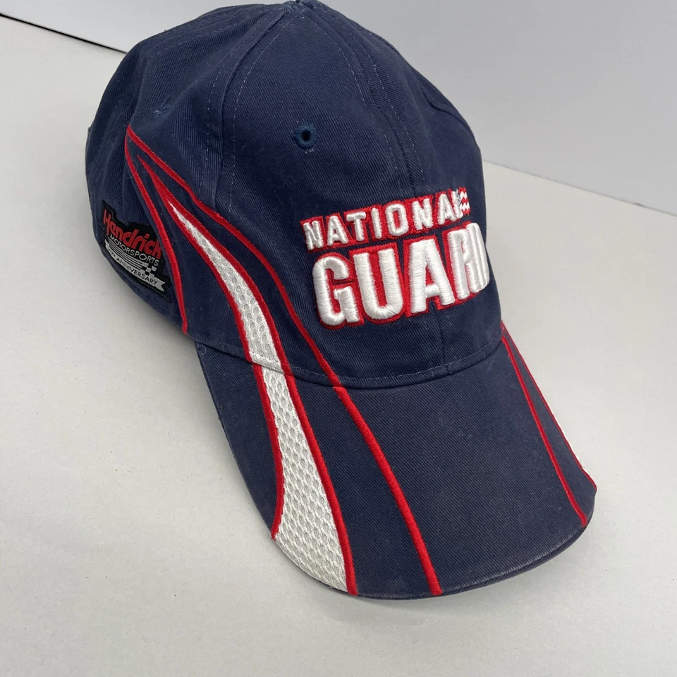 Gorra de la Guardia Nacional con correa trasera NASCAR Racing Dale Earnhardt Jr para hombre AMP Energ Foto 2 de 4