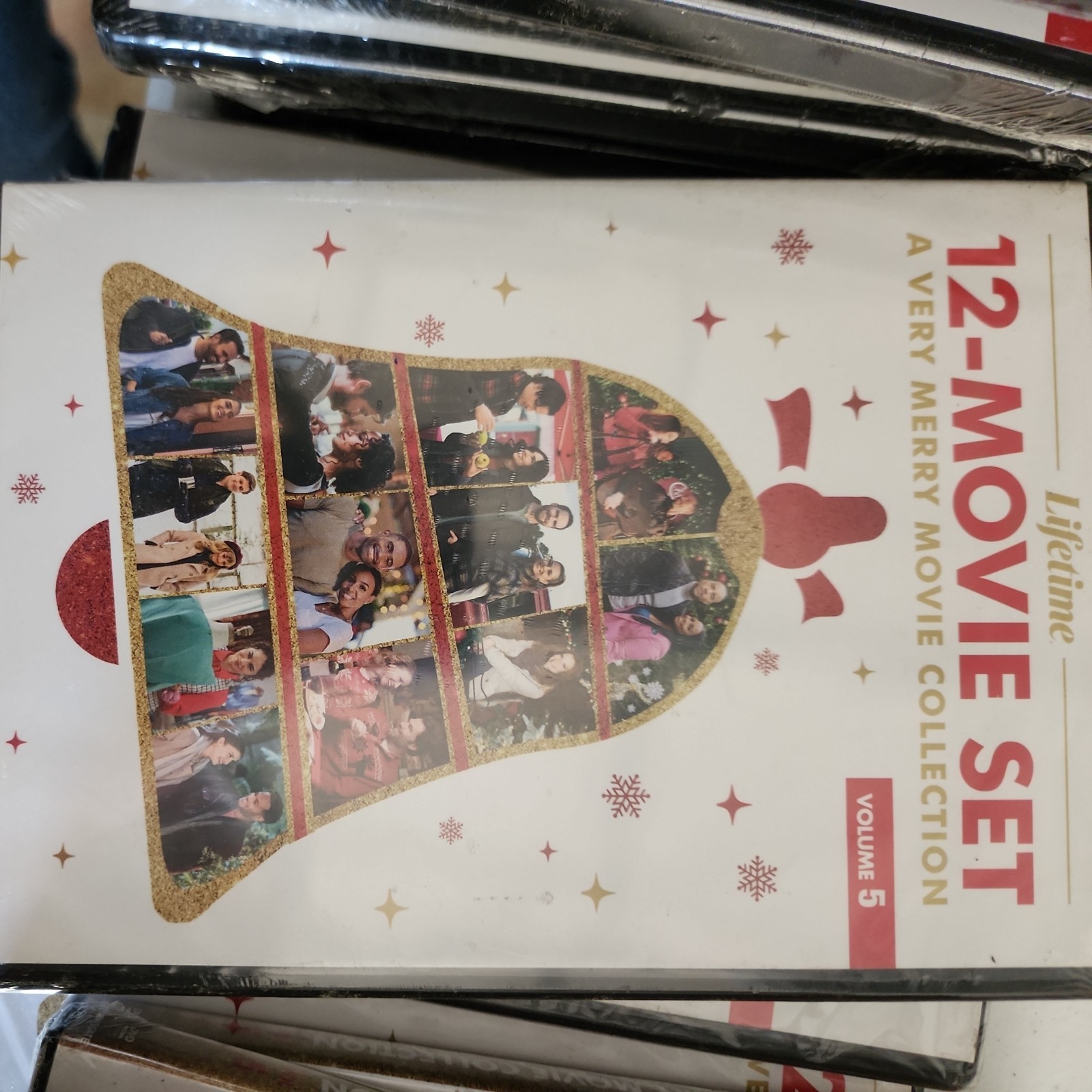 LIFETIME 12 - MOVIE Set:  A VERY MERRY MOVIE COLLECTION VOLUME 5 NEW Sealed