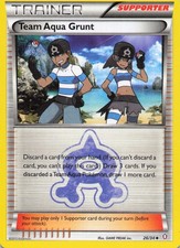 Team Aqua Grunt Uncommon Normal Double Crisis 26/34 LP on eBay