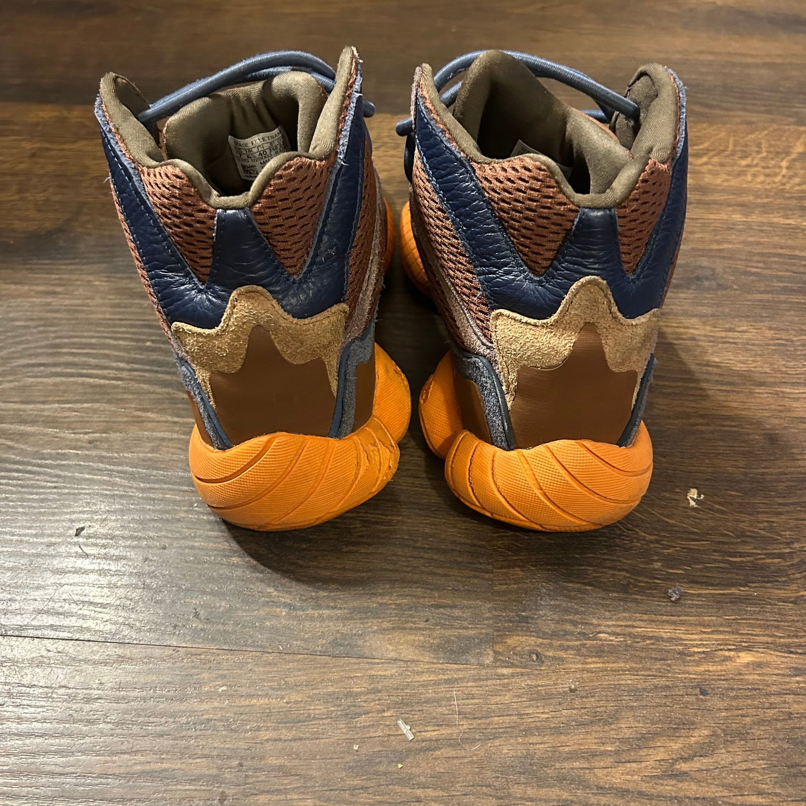 adidas Yeezy 500 High Tactile Orange GW2873 Men's Size 7 thumbnail 3