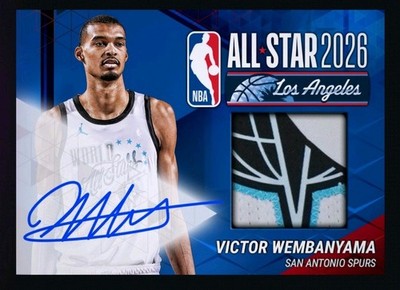 DIGITAL Topps Collect All Star Weekend Victor Wembanyama SR Signature Relic 