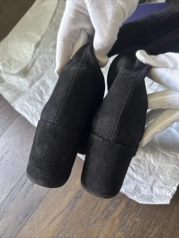 Stuart Weitzman Tieland Botas Sobre la Rodilla Gamuza Mujer Talla 6M Hechas en España Foto 2 de 4