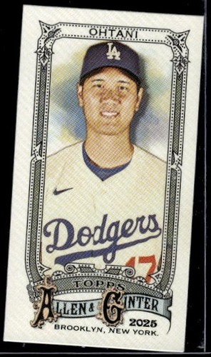 Shohei Ohtani 2025 Topps Allen & Ginter Mini #132 Los Angeles Dodgers ESE