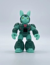 Battle Beasts. Series 1 #22 Hare Razing Rabbit. Working Rub(Wood)80s Toy Figure