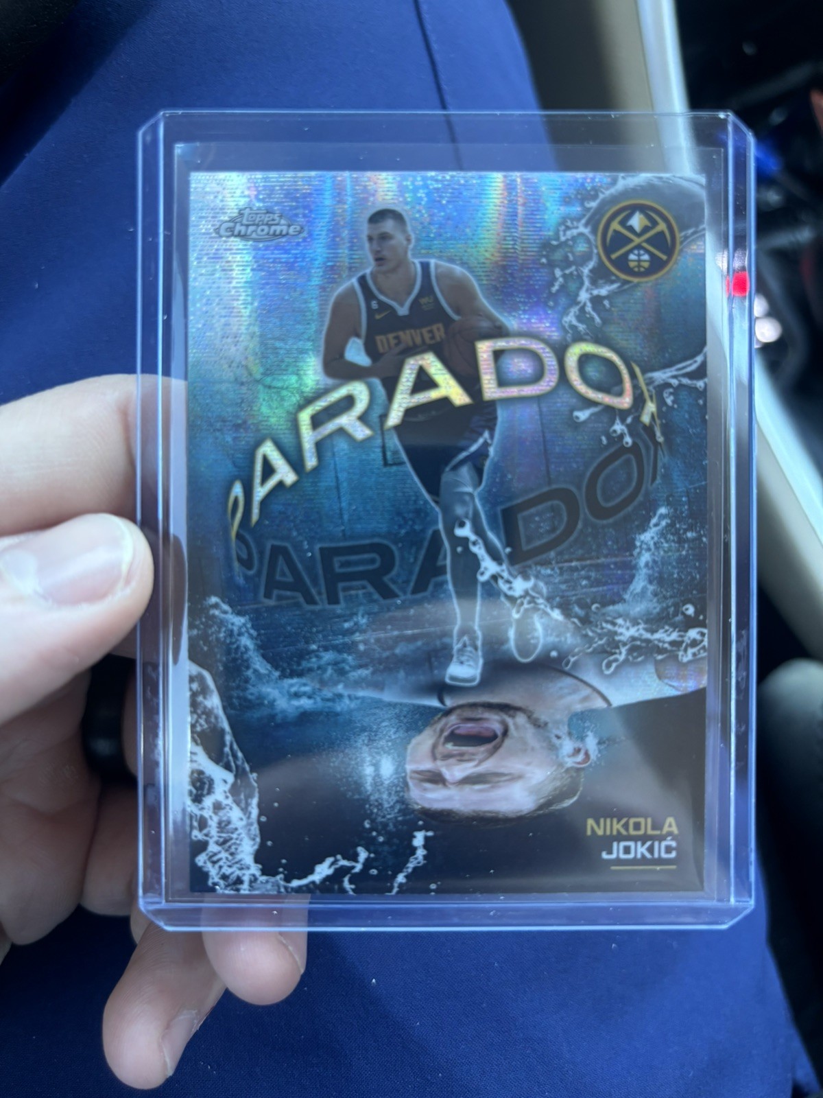 Nikola Jokic 2025 Topps Chrome Basketball Paradox SSP Case Hit #PX-6