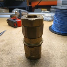 PARKER BVEC-16 HYDRAULIC CONNECT HOSE COUPLING  BRASS BODY