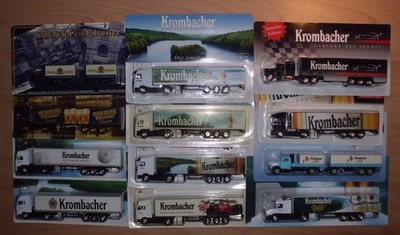 Werbetruck Krombacher & Wolters Brauerei -  12 Modelle zur Wahl 1:87 H0