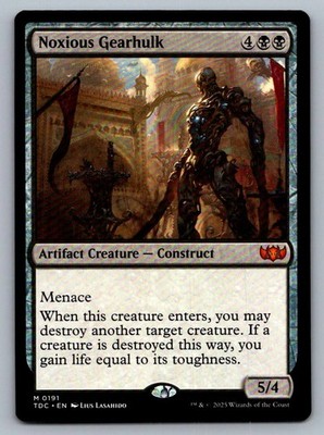 Noxious Gearhulk Commander: Tarkir: Dragonstorm TDC #191 Mythic NM