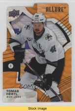 2021-22 Upper Deck Allure Orange Slice Tomas Hertl #99 READ 1t8r