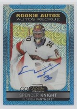 2021-22 O-Pee-Chee Platinum Rookie Auto Blue Traxx Spencer Knight #R-SK 0il7